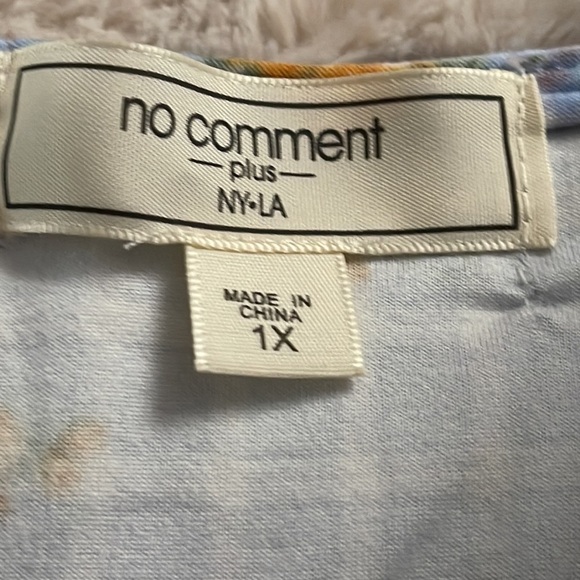 Nwt gorgeous crisscross front soft floral dress - Picture 6 of 8